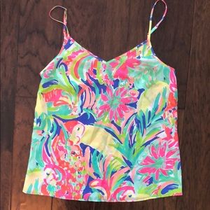 Lilly Pulitzer Silk Tank